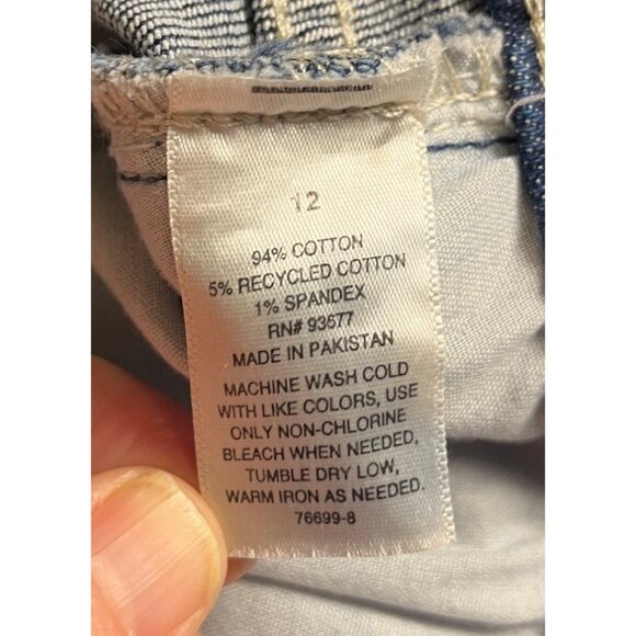 NWT-A.n.a Womens High-Rise Denim Wrap Skirt Size 12 classic Maxi/midi - Picture 5 of 11